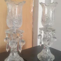 دو جفت جا شمعی کریستال