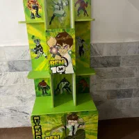 کتابخانه و ویترین کودک بن تن|کتابخانه، شلف، قفسه‌های دیواری|اردبیل, |دیوار