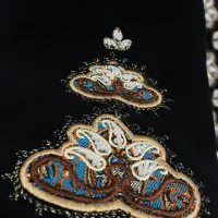 مانتو ترمه دوزی|لباس|کازرون, |دیوار