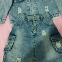 کت دامن و شومیز دخترانه تا8سال سایز میشه.