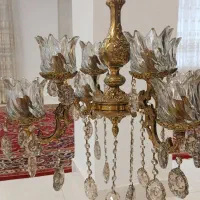 لوستر برنزی چهار شاخه سنگین وزن