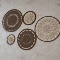 دیوارکوب ورومیزی دستبافت|پرده، رانر، رومیزی|اسلامشهر, مظفریه|دیوار