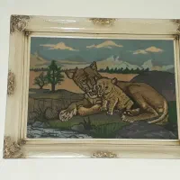 تابلو فرش دستباف|تابلو فرش|ورامین, شهرک ولیعصر|دیوار