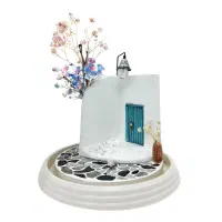 مجسمه دست ساز طرح خانه یونانی