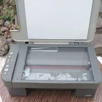 پرینتر برند Epson تمیز کارکرده، مدتی استفاده نشده|پرینتر، اسکنر، کپی، فکس|نشتارود, |دیوار