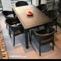 صندلی ناصر حصیری دسته دار