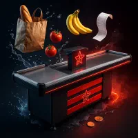 میز فروشگاهی ثابت