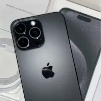 آیفون ۱۵ مکس 256 گیگ بلک تیتانیوم