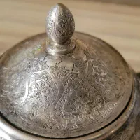 قندان نقره 84|صنایع دستی و سایر لوازم تزئینی|تهران, مرزداران|دیوار