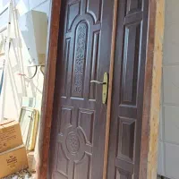 درب چوبی دو لته در حد