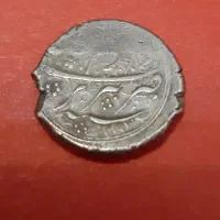 سکه نقره ۱ قران چکشی ناصرالدین‌شاه قاجار ضرب تبریز