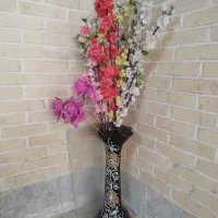 گلدان تزیینی شیشه ای|گل و گیاه طبیعی|یزد, |دیوار
