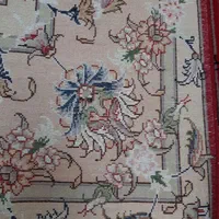 فرش دستباف تبریز کرک و ابریشم تک|فرش|مشهد, حرم مطهر رضوی|دیوار