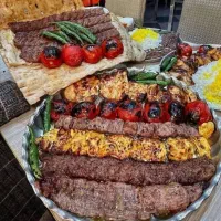 غذا بیرون بر در خیابان قائمیه کباب جوجه خورشت برنج