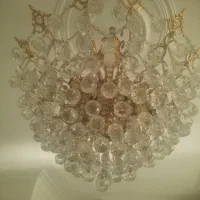 لوستر برنجی سنگین