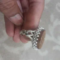 انگشتر نقره عقیق اصل