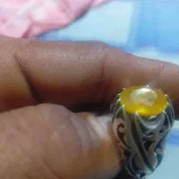 انگشتر یاقوت زرد