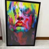 تابلو سه تایی و تابلو طرح آبرنگی‌چراغ دار|تابلو، نقاشی، عکس|محمدشهر, |دیوار