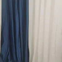 تعدای پارچه پرده آخر طاقه جنس خوب|پرده، رانر، رومیزی|بندر کنگان, |دیوار