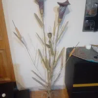 لوستر ایستاده یا آباژور کنار سالنی