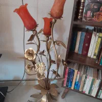 آباژور +سه عدد دیس بزرگ +تابلو منظره وتعدادی لیوان|لوستر و چراغ آویز|شاهین‌شهر, فردوسی|دیوار
