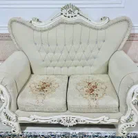 مبلمان شکاری با چوب راش و پارچه ترک|مبلمان خانگی و میز عسلی|چابهار, |دیوار