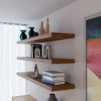 فروش انواع شلف دیواری|کتابخانه، شلف، قفسه‌های دیواری|تهران, اتحاد|دیوار