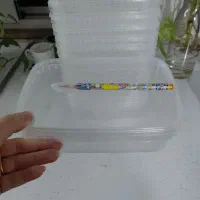 *ظرف پلاستیکی دَر کیپ ،ظرف فریزری کاملا شفاف*