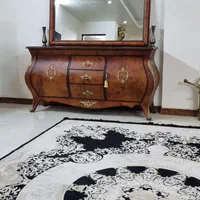 آیینه و کنسول چوبی|بوفه، ویترین، کنسول|تهران, مولوی|دیوار