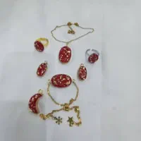 ست گردنبند گوشواره دستبند