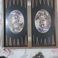 تخته نرد و شطرنج قدیمی عتیقه|کلکسیون اشیاء عتیقه|فولادشهر, B4|دیوار