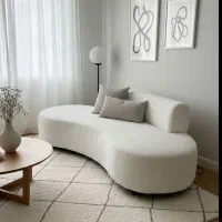 مبل حبابی تدی سفید Bubble sofa