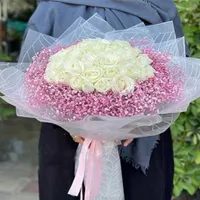 گل پروانه ای و روبانی|گل مصنوعی|آستارا, |دیوار