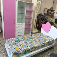 کمد سه تکه نوجوان|جاکفشی، کمد، دراور|خمینیشهر, |دیوار