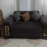 مبل دو رنگ با بهترین پارچه|مبلمان خانگی و میز عسلی|لنگرود, |دیوار
