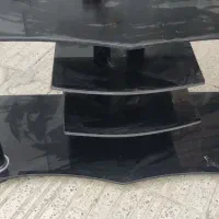 میز تلویزیون شیشه