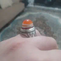 دوعدد انگشترنقره کاردست رکاب جون دار