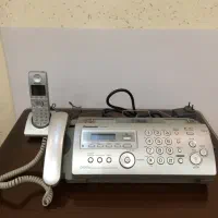تلفکس اصل پاناسونیک با گوشی بیسیم|تلفن رومیزی|بندرعباس, |دیوار