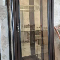 ویترین دکوری چوبی طرح کلوپاترا