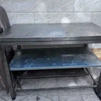 میز کار تمام استیل