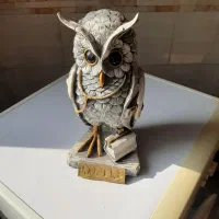 تندیس جغد پزشک|مجسمه، تندیس، ماکت|رشت, منظریه|دیوار