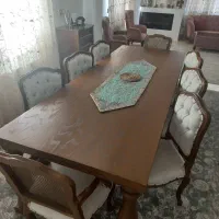 میز نهار خوری ۱۰ نفره|میز و صندلی غذاخوری|کرج, حسن آباد|دیوار