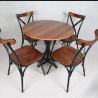 میز و صندلی غذاخوری rash 0016 رستورانی