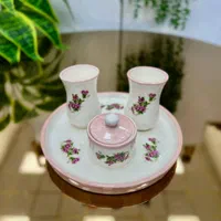 ست چای خوری سرامیکی ست قند پهلو چایخوری|ظروف سرو و پذیرایی|ری, حمزهآباد|دیوار