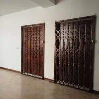 درب اکاردیونی 5 میل ۲/۵خم جوش رنگ کوره ای قفل مخفی