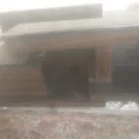 میزتلویزیون۳تیکه mdf باشیشه سکوریت پانچ شده|میز تلویزیون|محمدیه-قزوین, |دیوار