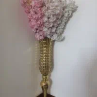 گل مصنوعی شکوفه با گلدان