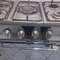 اجاق گاز 5 شعله سالم،مناسب دانشجو و مجرد