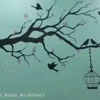 نقاشی نماو داخل ساختمان بابهترین کیفیت|خدمات پیشه و مهارت|ارومیه, |دیوار