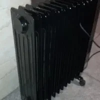 فردش فوری شوفاژ روغنی ۱۳ پره فن دار و ترموستات دار